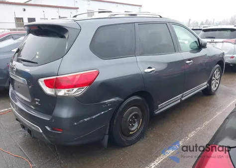 2013 Nissan Pathfinder Sl from USA, damaged, VIN 5N1AR2MM2DC633165